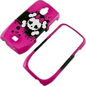  Hot Pink Cutie Skull Protector Case for Samsung Exhibit 4G 