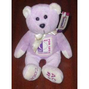  HOPE Relay for Life Bear Plush 2002 