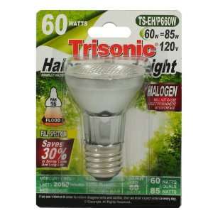  TRISONIC 60W 120V PAR16 Flood Halogen Light Bulb