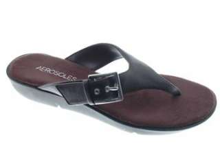 Aerosoles NEW TEX MEX Womens Wedges Sandals Brown Designer Medium 