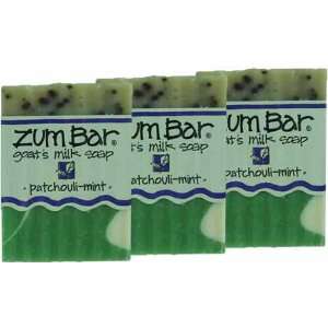  Indigo Wild Zum Bar Goats Milk Soap, Patchouli & Mint 3 
