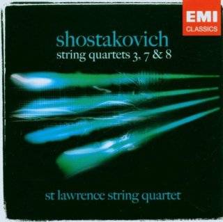 Shostakovich String Quartets #3, 7 & 8