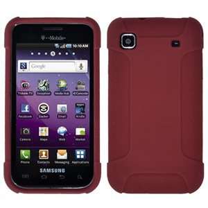 High Quality New Amzer Silicone Skin Jelly Case Maroon Red For Samsung 