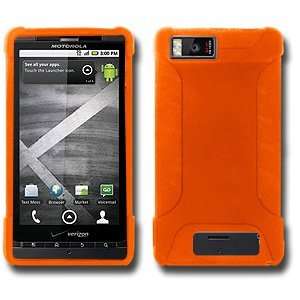  Amzer Silicone Skin Jelly Case   Orange Electronics