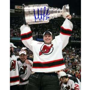 Martin Brodeur New Jersey Devils   Holding 2003 Stanley Cup   16x20 
