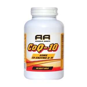  Anabolic Agents CoQ 10 60mg   60 soft gels Health 