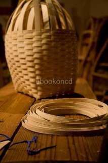 How to Make Weave Basket Rafia Reed Weaving Book CD  