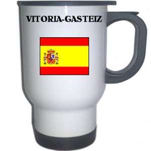  Spain (Espana)   VITORIA GASTEIZ White Stainless Steel 