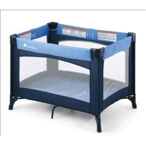   Celebrity Portable Play Yard Style Crib in Blue by Foundations Baby