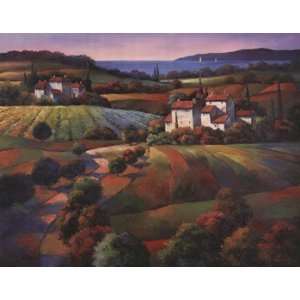    Tuscan Vista I   Poster by T.C. Chiu (28x22)