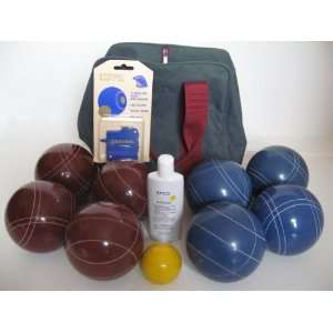  Basic EPCO Bocce package   107mm Red and Blue balls 