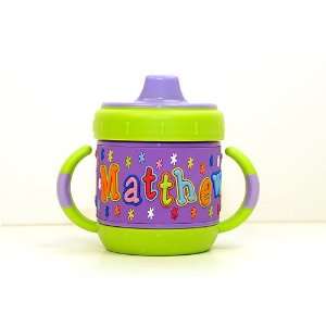  Personalized Sippy Cup   Matthew