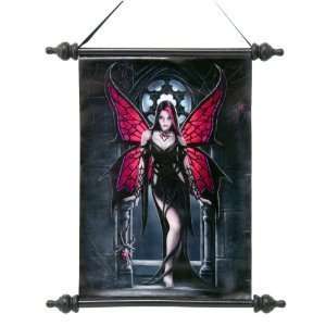  Xoticbrands 17 Classic Spider Fairy Canvas Wall Scroll 