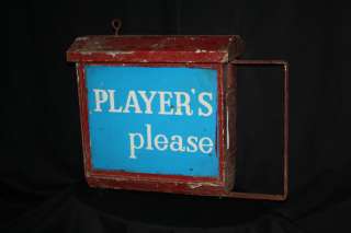 1950s Players Please Outdoor Irish Pub Bar Light from the West of 