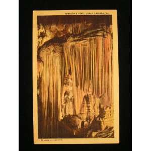  Saracens Tent, Luray Caverns, Virginia 1930s Postcard 