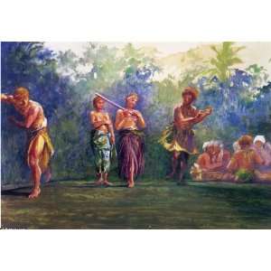  FRAMED oil paintings   John La Farge   24 x 16 inches 