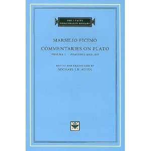   Tatti Renaissance Library) [Hardcover] Marsilio Ficino Books