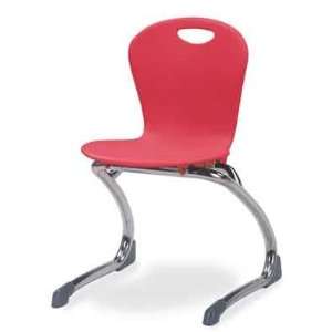  Virco ZCANT13FLT   ZUMA Series Cantilevered Legged Ergonomic Chair 