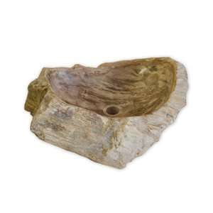  Eden Bath Natural Stone Sink   Petrified Wood EB_S028PW P 