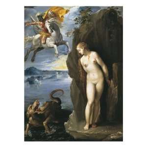  Perseus and Andromeda Giclee Poster Print by DArpino 