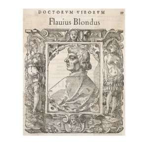  Flavio Biondo Italian Historian and Antiquary Stretched 