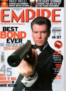 Empire Magazine 162 Dec 2002 Die Another Day,James Bond  