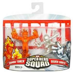    Marvel Super Hero Squad Human Torch vs. Silver Surfer Toys & Games