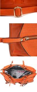 2012 Korean style women PU leather handbag Satchel Purse bag tote 