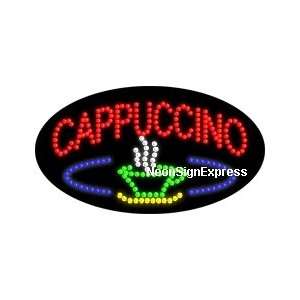  Animated Cappuccino, Logo LED Sign 