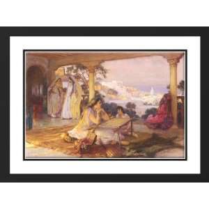  Bridgman, Frederick Arthur 38x28 Framed and Double Matted 