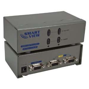   Port VGA Video Splitter/Distribution Amplifier with Port On/Off Switch