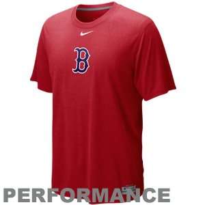  Nike Boston Red Sox Red Team Issue Legend Logo Performance 