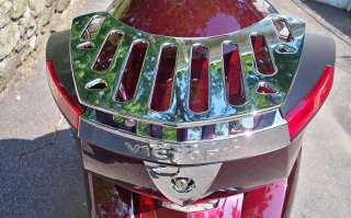 Victory Vision Luggage Rack, RETRO in Show Chrome  