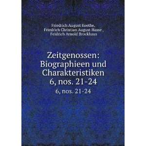   Hasse , Feidrich Arnold Brockhaus Friedrich August Koethe Books