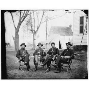   Station,Va. Four provost marshals of the 3d Army Corps
