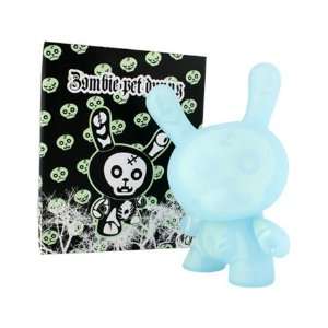   Glow in the Dark Zombie Pet Dunny 8 Inch Patricio Oliver Toys & Games