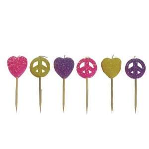  Peace & Love Candles Toys & Games