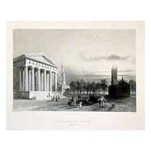    Bartlett 1839 Engraving of The Gothic Church