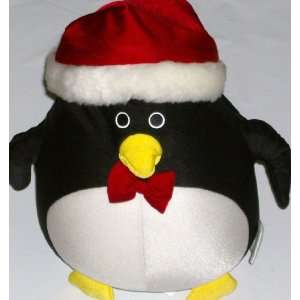Moshi Santa Penguin Throw Pillow Penquin Bead Filled Accent Toss 
