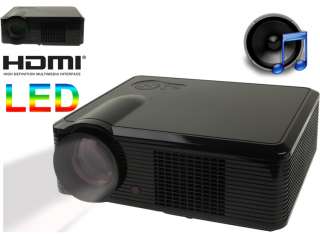 LED Projector 2000 Lumens Full HD HDMI USB TV Freeview fit HD TV, PS3 