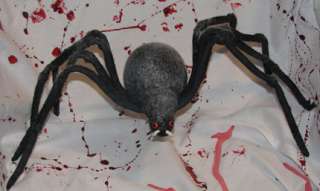 New Creepy Poseable 22 Spider Halloween Prop  