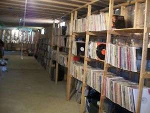 DJs vinyl records collection  