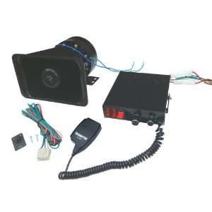  Electronic Siren/speaker with 7 Emergency Sounds & Pa 
