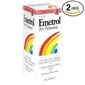  Emetrol for Nausea, Cherry Flavor, 8 Ounce Bottles (Pack 