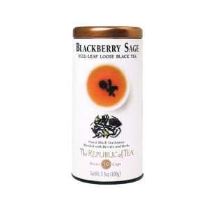   Sage Full Leaf Loose Black Tea (3.5 oz), by The Republic of Tea