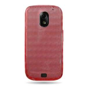  WIRELESS CENTRAL Brand Flexi Gel SKin TPU RED With 