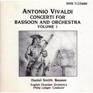 Antonio Vivaldi Concerti for Bassoon and Orchestra, Vol. 1 (Audio CD 
