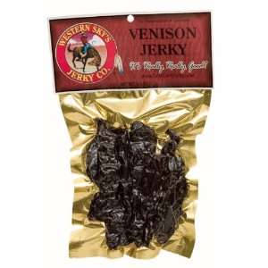 Cracked Black Peppered Venison Jerky 1.75 oz. package  