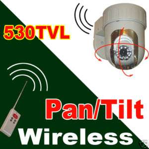 CCTV Day/Night Dome 530TVL CCD Camera Remote Pan/Tilt  