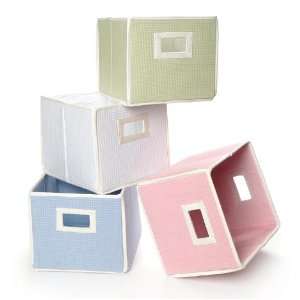 Folding Basket/Storage Cube   Sage (Set of 2)